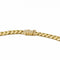 Collier Collier maille gourmette en or jaune et blanc 18 carats et diamants 58 Facettes 1641586CN