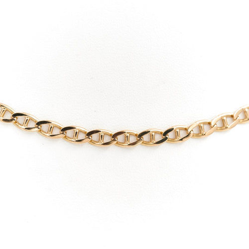 Collier Collier maille marine en or jaune 18 carats 58 Facettes 1641588CN