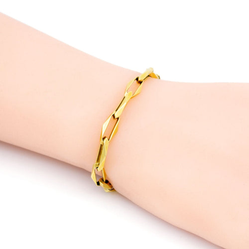 Bracelet Bracelet à maillons en or 14 carats 58 Facettes 21863F9569C14954942491EACB888F0A