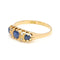 Bague 59.5 Nathan Brothers - Bague en or jaune 18 carats saphirs et diamants 58 Facettes 558EE3F8A59C425D8B94B2A13F4157ED