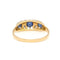 Bague 59.5 Nathan Brothers - Bague en or jaune 18 carats saphirs et diamants 58 Facettes 558EE3F8A59C425D8B94B2A13F4157ED