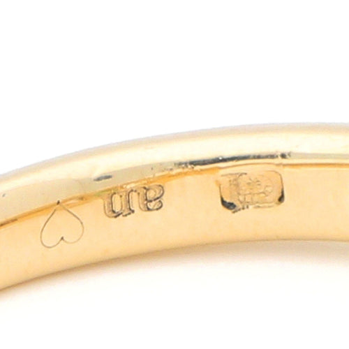 Bague 53 GLAMIRA - Bague vintage en or jaune 14 carats et émeraude 58 Facettes 7293E2937EA1432EB2160657120EA0EA