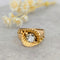 Bague 52 Bague en or jaune 18 carats avec diamant 58 Facettes 16709