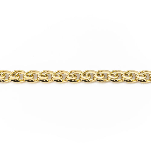 Bracelet Bracelet maille souple en or jaune 18 carats 58 Facettes 1681316CN