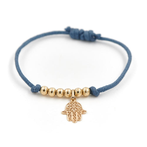 Bracelet Bracelet cordon en or jaune 18 carats 58 Facettes 1681323CN