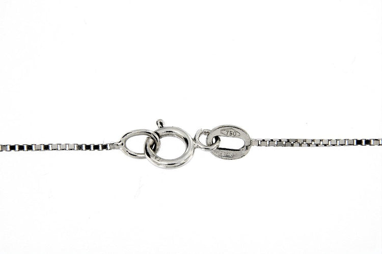 Collier Collier spirale - Pendentif en or blanc 18 kt et diamants 58 Facettes 16981