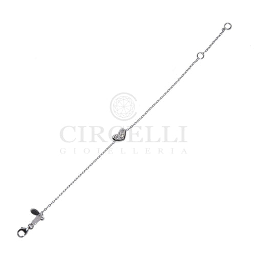 Armband Hartarmband van 18k witgoud 58 Facettes 47298699