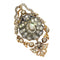 Pendentif Broche-pendentif victorienne en or rouge 18k, argent, diamants et perles 58 Facettes 17093-0243