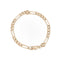 Bracelet Bracelet maille alternée 4x1 en or jaune 18 carats 58 Facettes 1718088CN