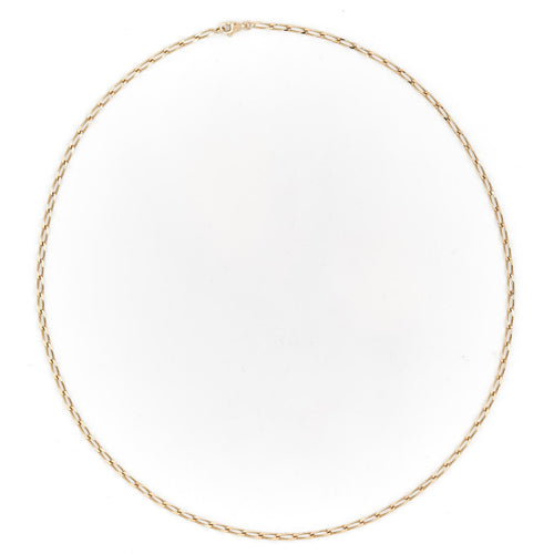 Collier Collier maille cheval en or jaune 18 carats 58 Facettes 1718094CN