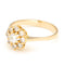 Bague 52 Bague cluster en or jaune et or blanc 18 carats avec diamants 58 Facettes F3226C58F1E34112A4C6798AAD4CE78C