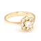 Bague 52 Bague cluster en or jaune et or blanc 18 carats avec diamants 58 Facettes F3226C58F1E34112A4C6798AAD4CE78C