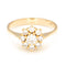 Bague 52 Bague cluster en or jaune et or blanc 18 carats avec diamants 58 Facettes F3226C58F1E34112A4C6798AAD4CE78C