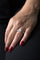 Bague 52 Montblanc 4810 - Bague alliance en or blanc 18 carats et diamants 58 Facettes 1747040CN