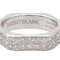 Bague 52 Montblanc 4810 - Bague alliance en or blanc 18 carats et diamants 58 Facettes 1747040CN