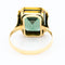 Bague 54 W. Been - Bague solitaire en or jaune 14 carats et spinelle synthétique 58 Facettes 4900B12D3FA24E9B81B19370D159EC87
