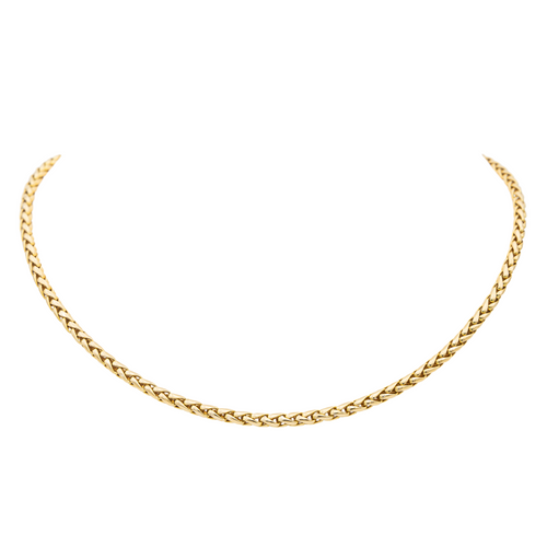 Collier Fred - Collier maille palmier en or jaune 18 carats 58 Facettes 1750619CN