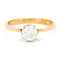 Bague 50 Bague solitaire en or jaune 14 carats et diamant 0,67 ct 58 Facettes E7B0B78B1E4549C3876B65816C9177BF