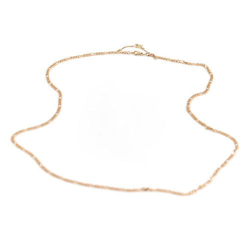 Collier Collier maille alternée 3x1 en or jaune 18 carats 58 Facettes 1751425CN