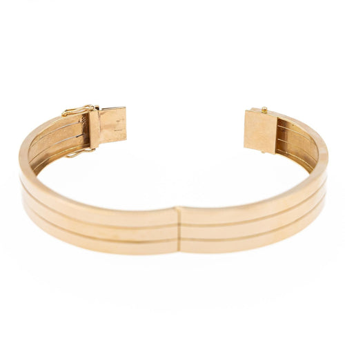 Bracelet Bracelet jonc en or jaune 18 carats 58 Facettes 1752333CN