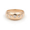 Bague 51 Bague jonc en or jaune 18 carats sertie de diamants 58 Facettes 1752427CN