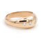 Bague 51 Bague jonc en or jaune 18 carats sertie de diamants 58 Facettes 1752427CN