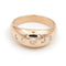 Bague 51 Bague jonc en or jaune 18 carats sertie de diamants 58 Facettes 1752427CN