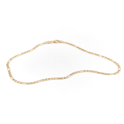 Collier Collier maille alternée en or jaune 18 carats 58 Facettes 1752495CN