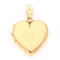 Pendentif Médaillon cœur en or jaune 14 carats 58 Facettes 78A4791903E24F8E8DAAE340B98A4111