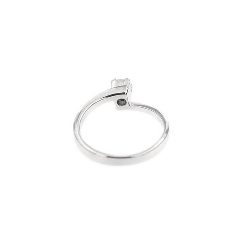 Bague 50 Chimento - Bague solitaire en or blanc 18 kt avec diamant 0,29 ct 58 Facettes 17757