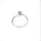 Bague 50 Chimento - Bague solitaire en or blanc 18 kt avec diamant 0,29 ct 58 Facettes 17757