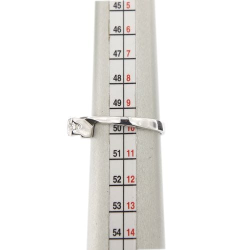 Bague 50 Chimento - Bague solitaire en or blanc 18 kt avec diamant 0,29 ct 58 Facettes 17757