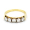 Bague 54.5 Bague entourage en or jaune et blanc 14k et diamants 58 Facettes 65A985610E5E486691ECF2936B872A70