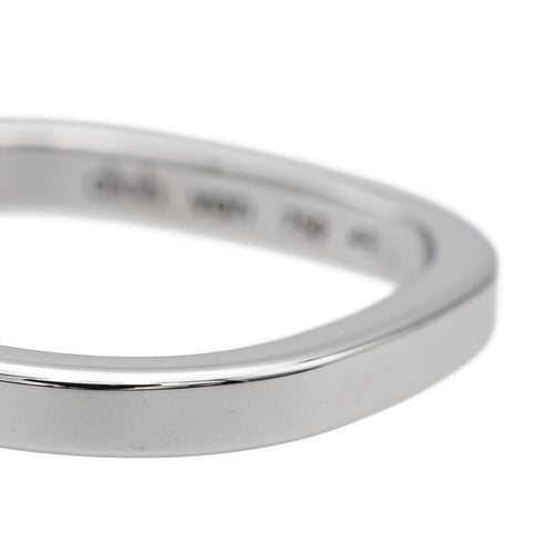 Bague 49 Dinh Van - Bague alliance carrée en or blanc 18 carats 58 Facettes 1819466CN