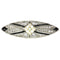 Broche Broche Art déco en argent sur or 18K, diamants, onyx et perles 58 Facettes 18309-0001