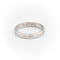 Bague 53 Boucheron Godron - Bague alliance en platine 58 Facettes 1833583CN