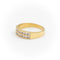 Bague 60 Bague en or jaune 18 carats pavée de diamants 58 Facettes 1850853CN