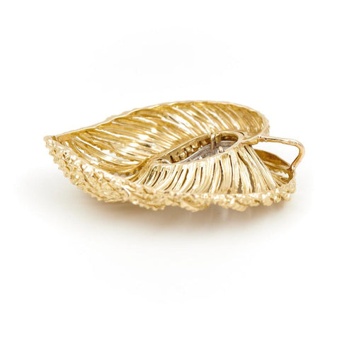 Pendentif Pendentif en or jaune et or blanc 18 carats avec diamants 58 Facettes 1850928CN