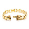Bracelet Bracelet tank rétro en or jaune 14k 58 Facettes 594CEDA3E8AF4E8D8165C6A89B90AB96
