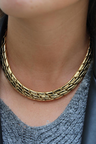 Collier Collier en or jaune 18 carats 58 Facettes 1880729CN