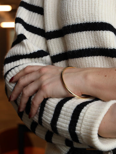 Bracelet Bracelet jonc en or jaune 18 carats 58 Facettes 1907869CN