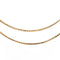 Collier Collier chaîne maille vénitienne en or jaune 18 carats 58 Facettes 1907936CN