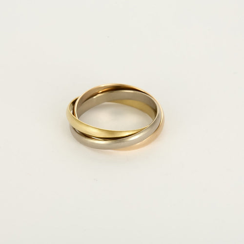 CARTIER - Trinity- Klein model - Driekleurige ring 