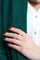 Bague 54 Bague pavée de diamants en or blanc 18 carats 58 Facettes 1908055CN