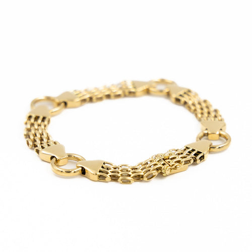 Bracelet Bracelet en or jaune 18 carats à anneaux 58 Facettes 1917638CN