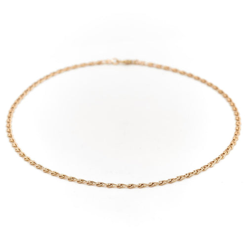 Collier Collier chaîne en or jaune 18 carats, 42 cm 58 Facettes 1917648CN