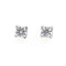 Boucles d'oreilles Boucles d’oreilles puces - Diamants taille brillant en or blanc 18 carats 58 Facettes 1931129CN