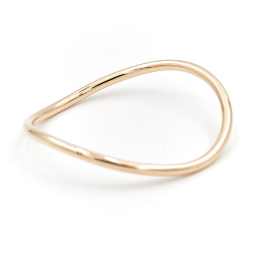 Bracelet Bracelet jonc rigide en or jaune 18 carats 58 Facettes 1931134CN