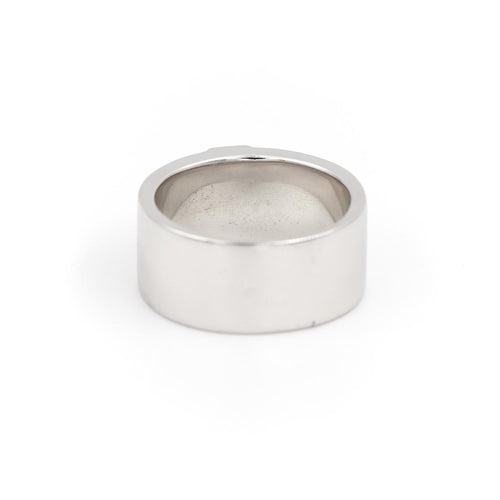 Bague 56 Bague trilogie en or blanc 18 carats et diamants 58 Facettes 1931159CN