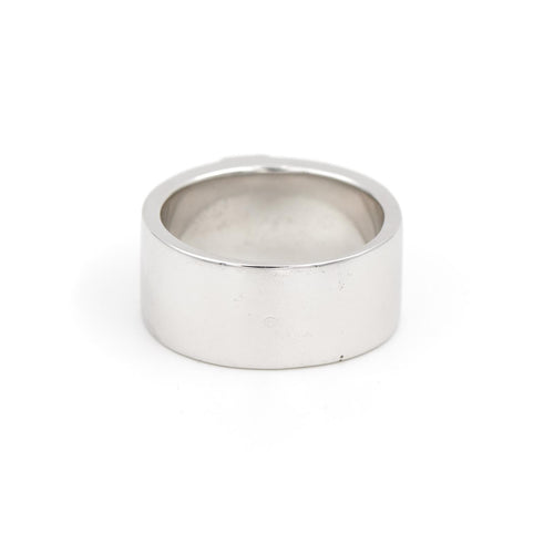 Bague 56 Bague trilogie en or blanc 18 carats et diamants 58 Facettes 1931159CN